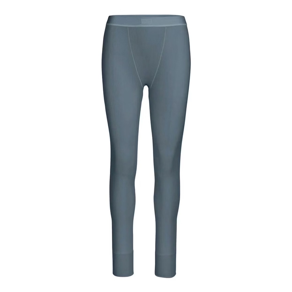 COTTON RIB LEGGING | KYANITE
